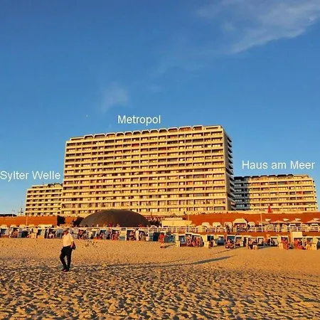 公寓 Haus Am Meer, Whg 51, Seeseite 2og 韦斯特兰